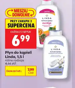 Biedronka Płyn do kąpieli Linda kremowa bawełna oferta