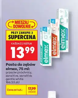 Biedronka Pasta do zębów Elmex Przeciw Próchnicy oferta