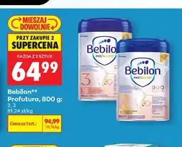 Biedronka Mleko modyfikowane Bebilon Profutura 3 oferta