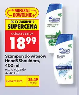Biedronka Szampon do włosów Head & Shoulders Refreshing Tea Tree oferta