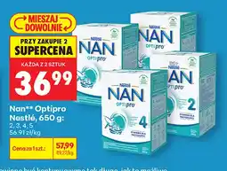 Biedronka Mleko modyfikowane NAN Optipro Nestlé 2 oferta