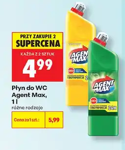 Biedronka Płyn do WC Agent Max Cytrusowy oferta