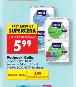 Biedronka Podpaski Bella Ideale oferta