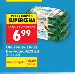 Biedronka Chusteczki Dada Everyday 3-pak oferta