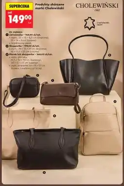 Biedronka Plecak Cholewiński oferta