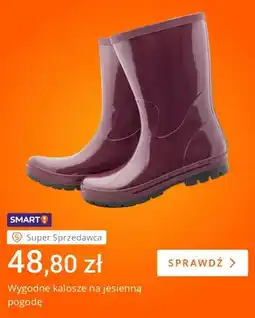 Allegro Wygodne kalosze na jesienną pogodę oferta
