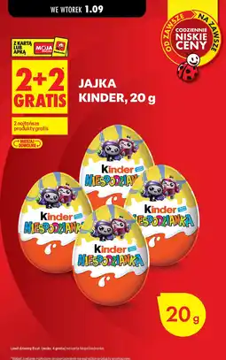 Biedronka Jajka Kinder oferta