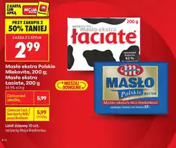 Biedronka Masło ekstra Łaciate oferta