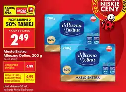 Biedronka Masło Ekstra Mleczna Dolina oferta