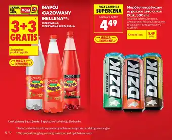 Biedronka Napój gazowany Hellena oferta