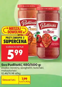 Biedronka Sos Pudliszki oferta