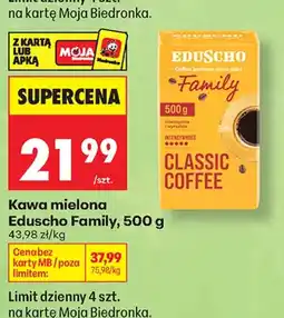 Biedronka Kawa mielona Eduscho Family oferta