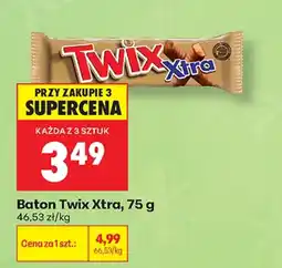 Biedronka Baton Twix Xtra oferta