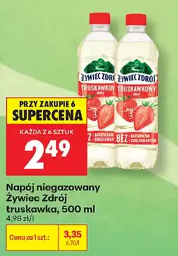 Biedronka Napój niegazowany Żywiec Zdrój truskawka oferta