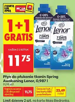 Biedronka Płyn do płukania tkanin Spring Awakening Lenor oferta