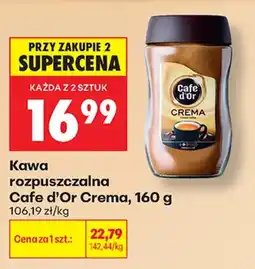 Biedronka Kawa rozpuszczalna Cafe d'Or Crema oferta