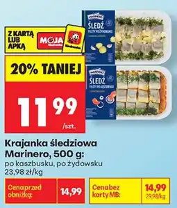 Biedronka Krajanka śledziowa Marinero oferta