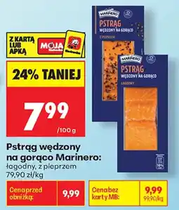 Biedronka Pstrąg wędzony na gorąco Marinero oferta