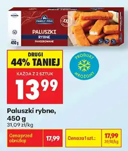 Biedronka Paluszki rybne, panierowane oferta