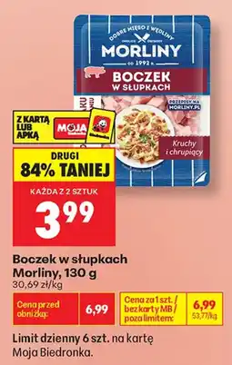 Biedronka Boczek w słupkach Morliny oferta