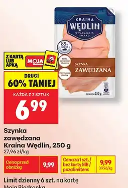 Biedronka Szyinka zawędzana Kraina Wędlin oferta