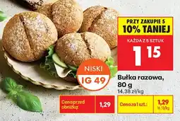 Biedronka Bułka razowa oferta