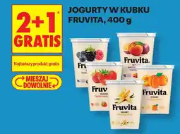 Biedronka Jogurty w kubku Fruvita oferta