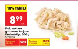Biedronka Flaki wołowe gotowane krojone Kraina Mięs oferta