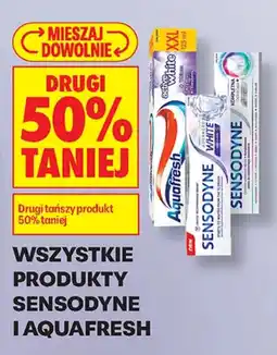 Biedronka Sensodyne Aquafresh oferta