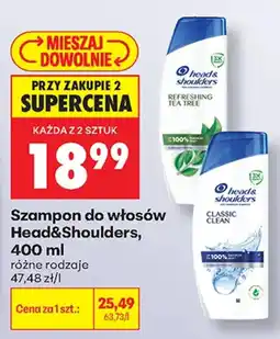 Biedronka Szampon do włosów Head&Shoulders oferta