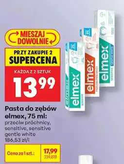 Biedronka Pasta do zębów elmex oferta