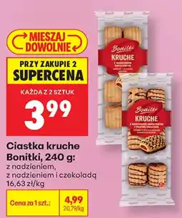 Biedronka Ciastka kruche Bonitki oferta