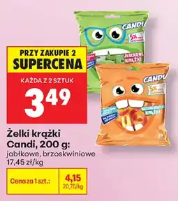 Biedronka Żelki krążki Candi oferta