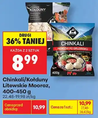 Biedronka Chinkali/Kołduny Litewskie Mooroz oferta