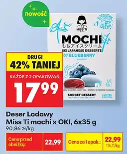Biedronka Deser Lodowy Miss Ti mochi x OKI oferta