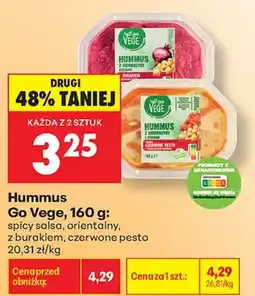 Biedronka Hummus Go Vege oferta