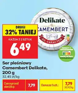 Biedronka Ser pleśniowy Camembert Delikate oferta