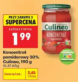 Biedronka Koncentrat pomidorowy 30% Culineo oferta