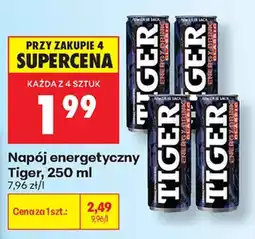 Biedronka Napój energetyczny Tiger oferta