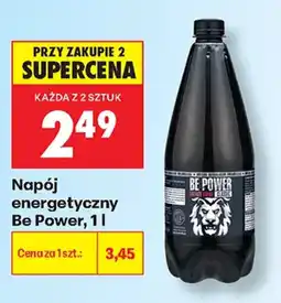 Biedronka Napój energetyczny Be Power oferta