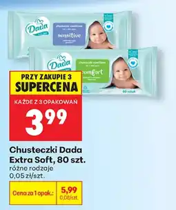 Biedronka Chusteczki Dada Extra Soft oferta