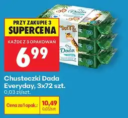 Biedronka Chusteczki Dada Everyday oferta