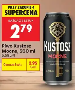 Biedronka Piwo Kustosz Mocne oferta