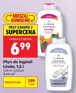 Biedronka Płyn do kąpieli Linda oferta