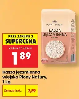 Biedronka Kasza jęczmienna wiejska Plony Natury oferta