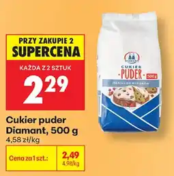 Biedronka Cukier puder Diamant oferta