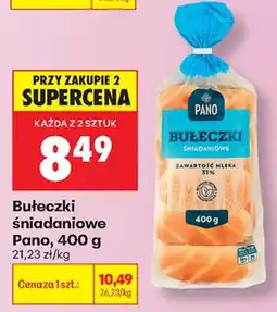 Biedronka Bułeczki śniadaniowe Pano oferta