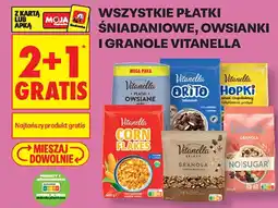 Biedronka Płatki Śniadaniowe Owsiane Vitanelle oferta