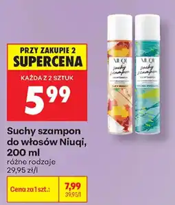 Biedronka Suchy szampon Niuqi oferta