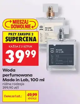 Biedronka Woda perfumowana Made in Lab oferta